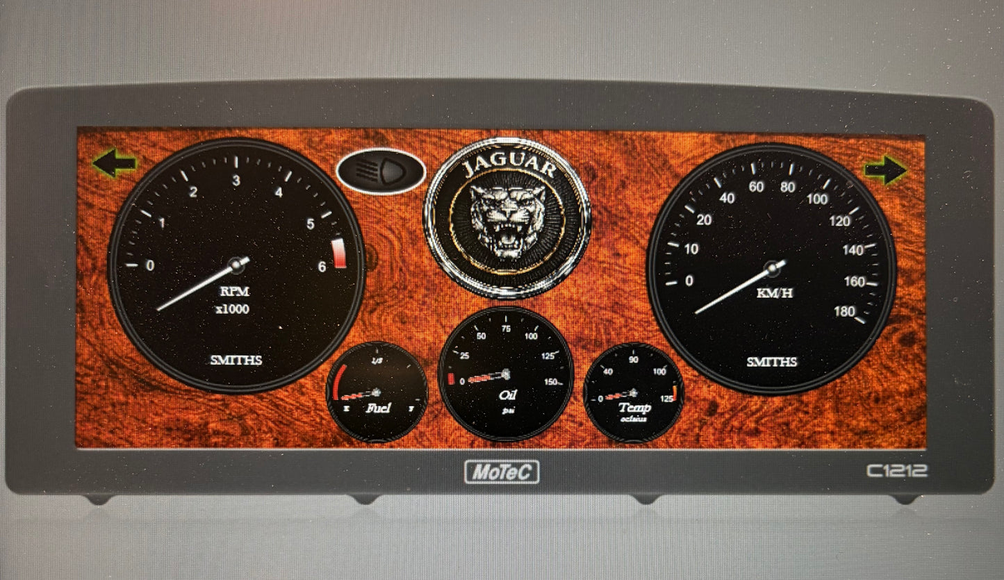 MoTeC display creator design